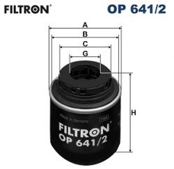 FILTRON Filtru Ulei Op641/2 Audi A1/A3 Seat Alhambra/Altea/Ibiza Iv/Leon/Toledo Iv