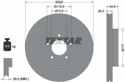 TEXTAR Disc Frana 92235403 Chrysler 300C Dodge Challenger/Charger