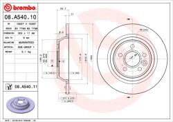 BREMBO Disc Frana 08. A540.11 Ford Focus Ii/Galaxy Ii/Galaxy Mk Ii/Kuga I/Mondeo Iv (08.A540.11)