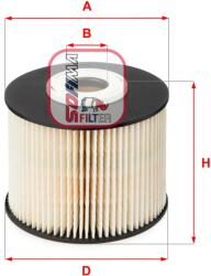 SOFIMA Filtru Combustibil S6055Ne Citroën C4 Ii/C4 Picasso I/C5 Iii/C8/Ds4/Ds5/Jumpy Ii (S6055NE)