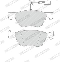 FERODO Set Placute Frana, Frana Disc Fdb1052 Alfa Romeo 145/146/147/155/156/Gt/Gtv (FDB1052)