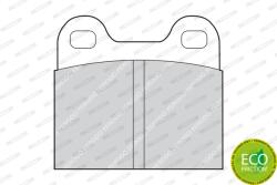 FERODO Set Placute Frana, Frana Disc Fdb3M Alfa Romeo 1750-2000/Giulia/Gt/Gta/Montreal