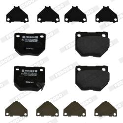 FERODO Set Placute Frana, Frana Disc Fdb1372 Nissan 300Zx/Skyline Subaru Impreza (FDB1372)