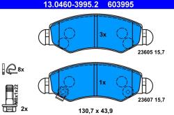 ATE Set Placute Frana, Frana Disc 13.0460-3995.2 Opel Agila Subaru Justy Iii