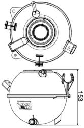 MAHLE Vas De Expansiune, Racire Crt19000S Audi A3/Q3/Tt Seat Alhambra/Altea/Leon