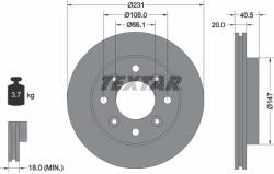 TEXTAR Disc Frana 92158900 Rover Cityrover Tata Indigo (92158900)