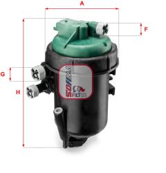 SOFIMA Filtru Combustibil S5173Gc Fiat 500/500 C/Idea/Panda Lancia Musa/Ypsilon