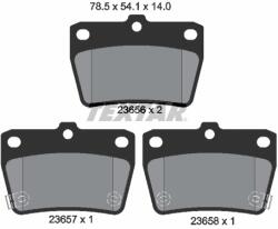 TEXTAR Set Placute Frana, Frana Disc 2365601 Chery Tiggo/Tiggo 3/Tiggo Dr/Tiggo Fl (2365601)