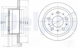 DELPHI Disc Frana Bg4062 Citroën Jumper Ii Fiat Ducato Peugeot Boxer