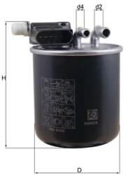 MAHLE Filtru Combustibil Kl948 Infiniti Q30 Mercedes-Benz A-Class/B-Class/Cla (KL948)