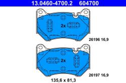 ATE Set Placute Frana, Frana Disc 13.0460-4700.2 Audi Q5