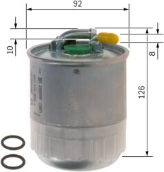 Bosch Filtru Combustibil F026402056 Jeep Commander/Grand Cherokee Iii