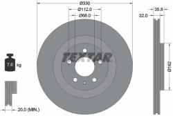 TEXTAR Disc Frana 92238305 Audi A4 B8/A4 B9/A5/A6 C7/A6 C8/A6 E-Tron/A7/A8 D4/A8 D5/Q5 (92238305)