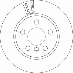 TRW Disc Frana Df6715 Bmw I3