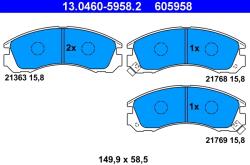 ATE Set Placute Frana, Frana Disc 13.0460-5958.2 Citroën C-Crosser Mitsubishi L200 (13.0460-5958.2)