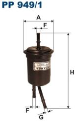 FILTRON Filtru Combustibil Pp949/1 Kia Rio I
