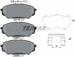 TEXTAR Set Placute Frana, Frana Disc 2511901 Hyundai Ix55