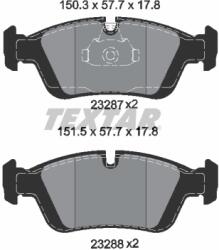 TEXTAR Set Placute Frana, Frana Disc 2328702 Alpina Roadster S Bentley Brooklands Bmw 3