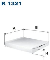 FILTRON Filtru, Aer Habitaclu K1321 Alpine A110 Ii Dacia Duster/Jogger/Logan Ii/Sandero