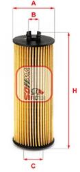 SOFIMA Filtru Ulei S5248Pe Chrysler 300C/Voyager V Dodge Avenger/Journey Fiat Freemont (S5248PE)