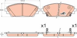 TRW Set Placute Frana, Frana Disc Gdb3592 Mazda 3/Cx-3 Mazda (Changan) 3 Axela (GDB3592)