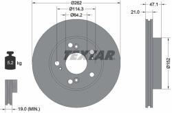 TEXTAR Disc Frana 92175803 Acura Rsx Honda Civic/Civic Ix/Civic Vii/Civic Viii/Cr-Z