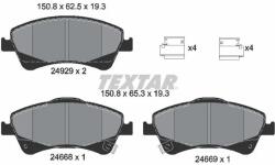 TEXTAR Set Placute Frana, Frana Disc 2466801 Toyota Auris/Avensis/Corolla/Verso (2466801)