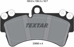 TEXTAR Set Placute Frana, Frana Disc 2369302 Audi Q7 Porsche Cayenne Vw Touareg