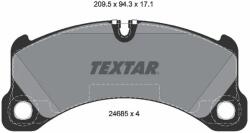 TEXTAR Set Placute Frana, Frana Disc 2468501 Porsche Cayenne