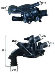 MAHLE Termostat, Lichid Racire Tm46105 Mini Mini/Mini Clubman/Mini Clubvan/Mini Paceman (TM46105)