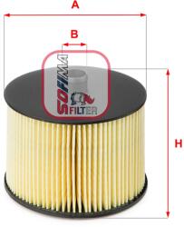 SOFIMA Filtru Combustibil S6022Ne Citroën C4/C4 I/C4 Picasso I/C5 Ii/C5 Iii/C8/Jumpy Ii (S6022NE)