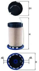 KNECHT Filtru Combustibil Kx492 Audi A3/Q2/Q3 Cupra Formentor/Leon/Leon Sportstourer