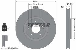 TEXTAR Disc Frana 92169903 Mitsubishi Lancer Vi/Lancer Vii