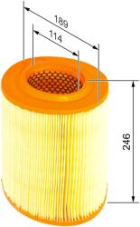 Bosch Filtru Aer F026400039 Alfa Romeo 159/Brera/Spider (F026400039)