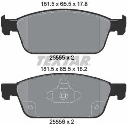 TEXTAR Set Placute Frana, Frana Disc 2555501 Ford Transit Connect/Transit Connect V408