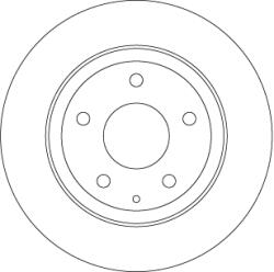 TRW Disc Frana Df8115 Mazda 6 Mazda (Faw) 6 Atenza