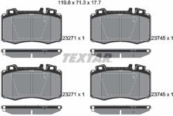 TEXTAR Set Placute Frana, Frana Disc 2374502 Mercedes-Benz C-Class/C-Class T-Model/Clk (2374502)