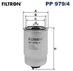 FILTRON Filtru Combustibil Pp979/4 Hyundai Accent Iii/Getz/Grandeur/H-1/H-1 / Starex/I30
