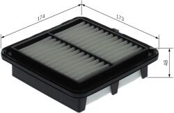 Bosch Filtru Aer F026400729 Honda Civic X
