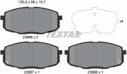 TEXTAR Set Placute Frana, Frana Disc 2396601 Hyundai Kona/I30 Kia Carens I/Carens Ii