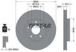 TEXTAR Disc Frana 92353003 Honda Civic Xi/Hr-V (92353003)