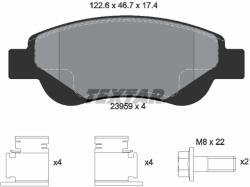 TEXTAR Set Placute Frana, Frana Disc 2395901 Citroën C1/C1 Ii Geely Gc2/Gx2 / Panda