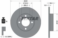 TEXTAR Disc Frana 92009303 Audi 100 C1/50/80 B1/80 B2 Seat Cordoba/Ibiza Ii Vw Derby