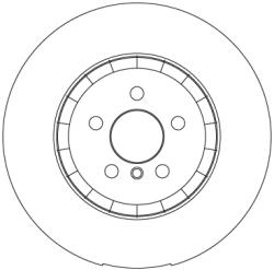 TRW Disc Frana Df6636S Bmw 3/4/6 Gran Turismo/7/X3/X4/X5/X6