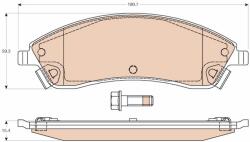 TRW Set Placute Frana, Frana Disc Gdb4451 Cadillac Srx