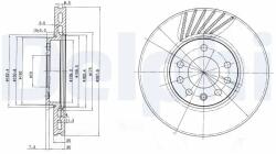 DELPHI Disc Frana Bg3142 Citroën Berlingo / Berlingo First Lotus Elise Opel Calibra A (BG3142)