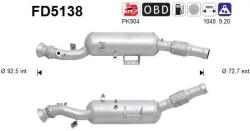 AS Filtru Funingine/Particule, Sist. De Esapament Fd5138 Mercedes-Benz Sprinter 3-T (FD5138)