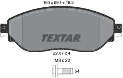 TEXTAR Set Placute Frana, Frana Disc 2208701 Fiat Talento Mitsubishi Express Iv (2208701)