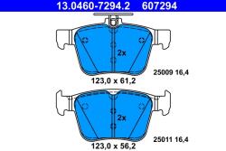 ATE Set Placute Frana, Frana Disc 13.0460-7294.2 Audi A3/Q2/Q3/Tt Cupra Ateca