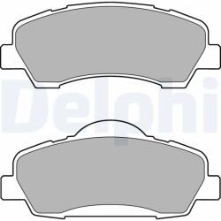 DELPHI Set Placute Frana, Frana Disc Lp2485 Citroën C-Elysee/C4 Cactus Peugeot 301/308 (LP2485)